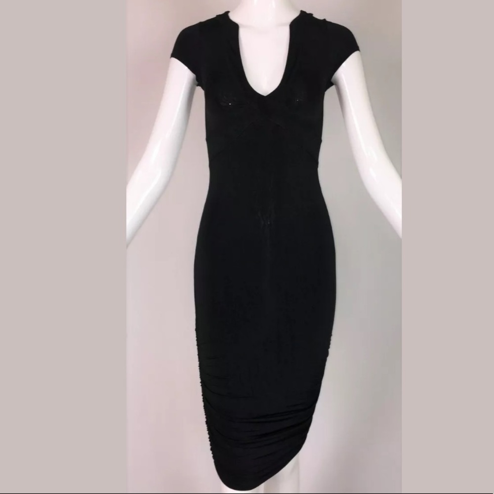 Gucci by Tom Ford Bodycon Ruch Dress